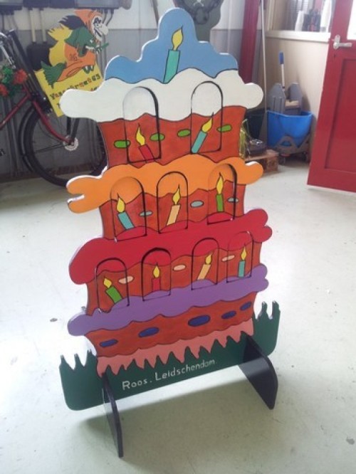 Brandweerspel - Verjaardagstaart